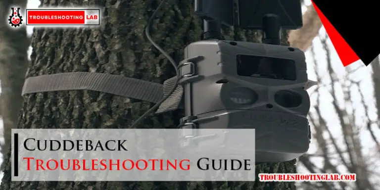 Cuddeback Troubleshooting Guide-Fi