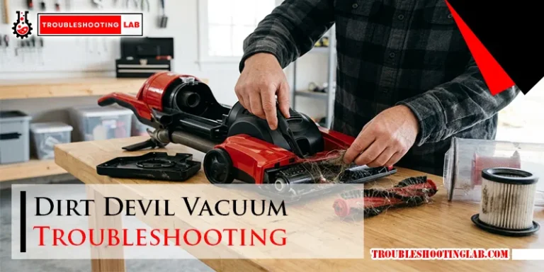 Dirt Devil Vacuum Troubleshooting