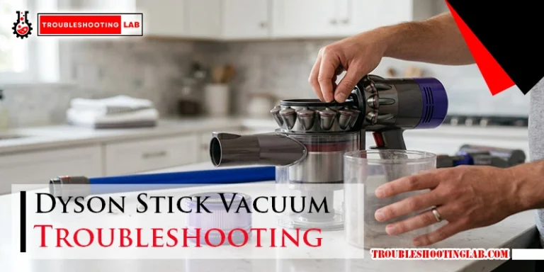 Dyson Stick Vacuum Troubleshooting