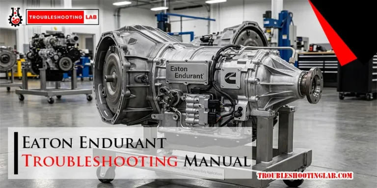 Eaton Endurant Troubleshooting Manual