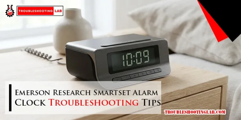 Emerson Research Smartset Alarm Clock Troubleshooting Tips