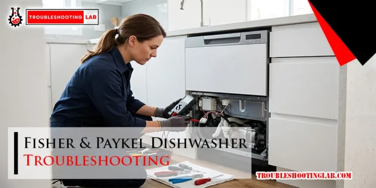 Fisher & Paykel Dishwasher Troubleshooting