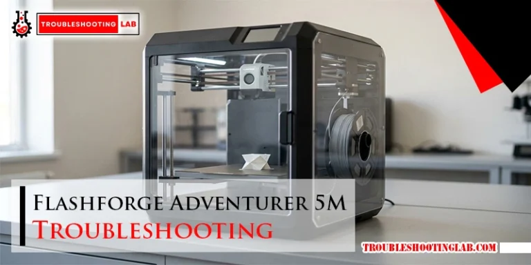 Flashforge Adventurer 5M Troubleshooting