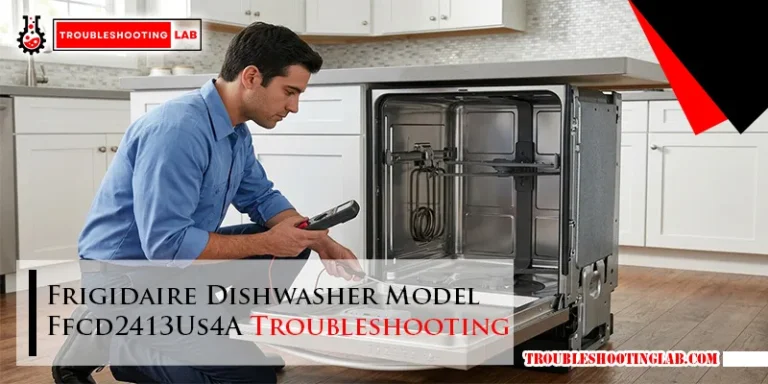 Frigidaire Dishwasher Model Ffcd2413Us4A Troubleshooting