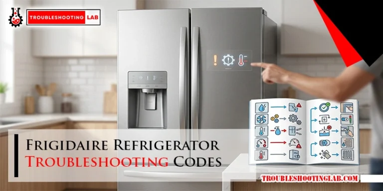 Frigidaire Refrigerator Troubleshooting Codes