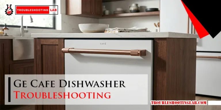 Ge Cafe Dishwasher Troubleshooting