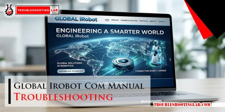 Global Irobot Com Manual Troubleshooting