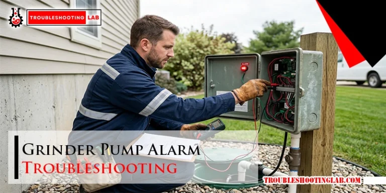 Grinder Pump Alarm Troubleshooting