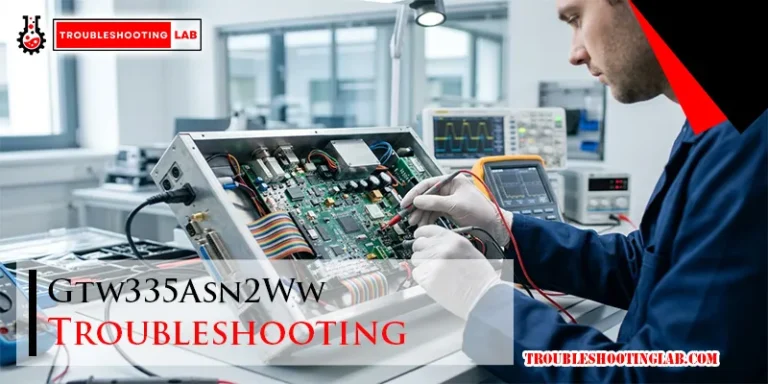 Gtw335Asn2Ww Troubleshooting