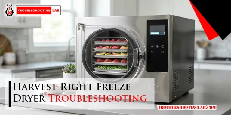 Harvest Right Freeze Dryer Troubleshooting