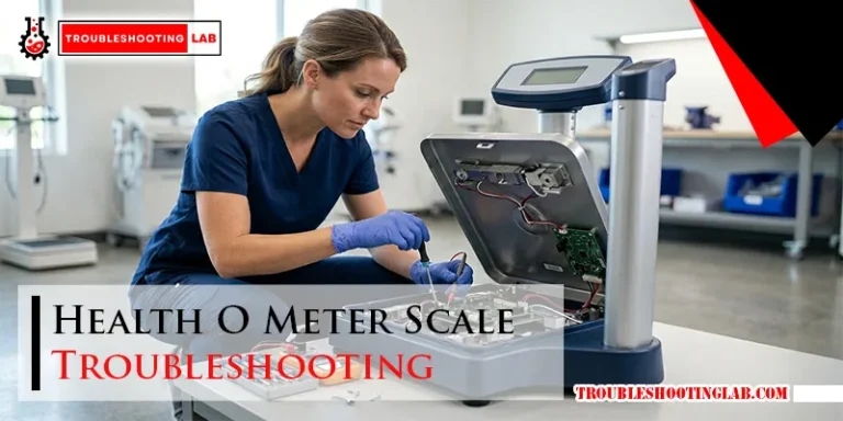 Health O Meter Scale Troubleshooting