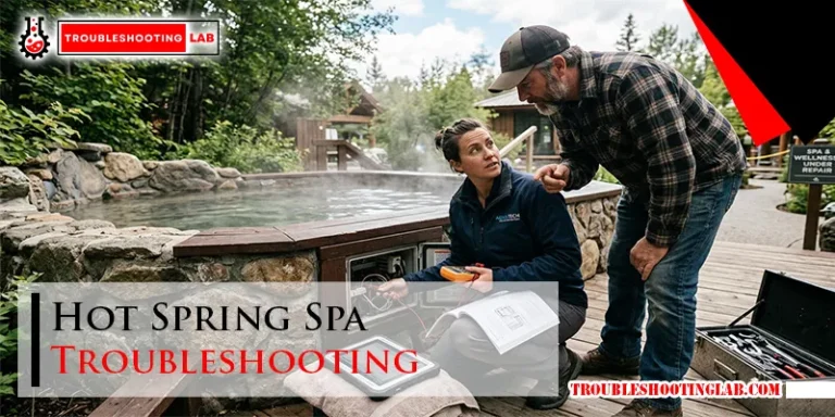 Hot Spring Spa Troubleshooting