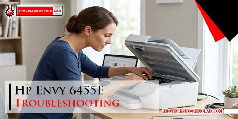 Hp Envy 6455E Troubleshooting