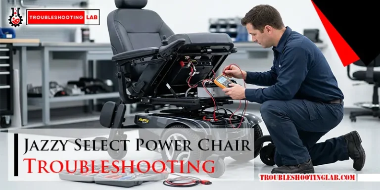 Jazzy Select Power Chair Troubleshooting