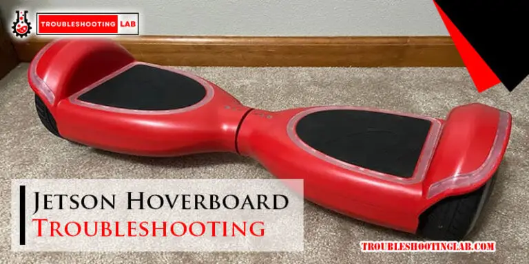 Jetson Hoverboard Troubleshooting-Fi
