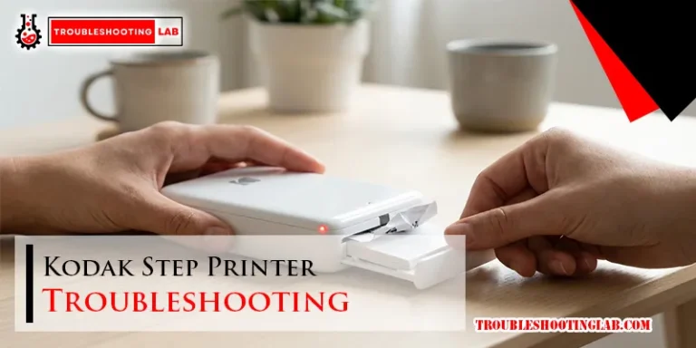 Kodak Step Printer Troubleshooting