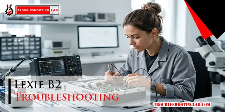 Lexie B2 Troubleshooting