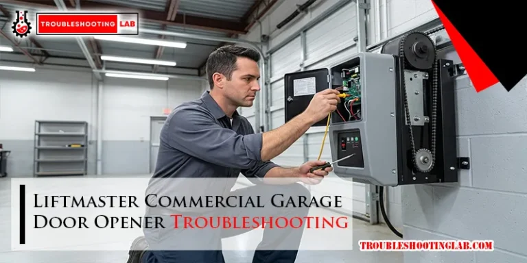 Liftmaster Commercial Garage Door Opener Troubleshooting