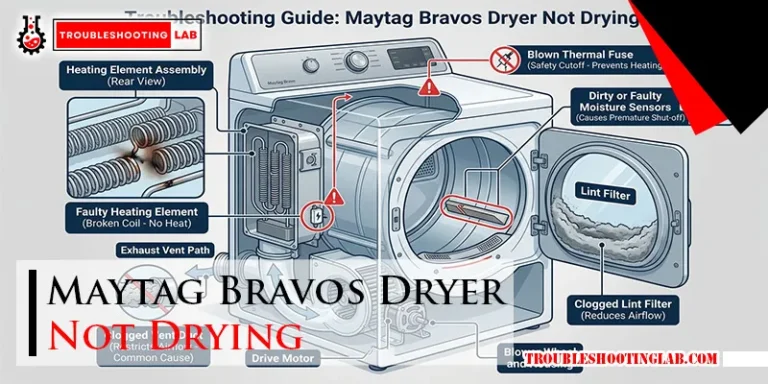 Maytag Bravos Dryer Not Drying