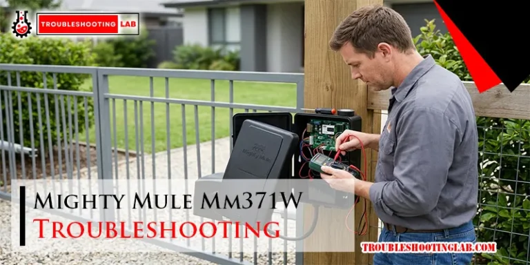 Mighty Mule Mm371W Troubleshooting