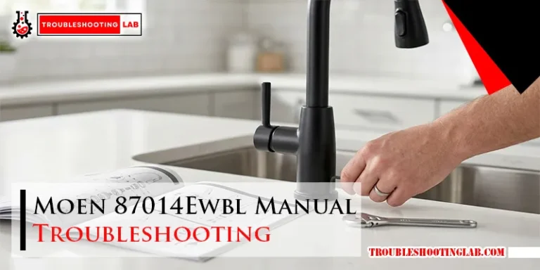 Moen 87014Ewbl Manual Troubleshooting