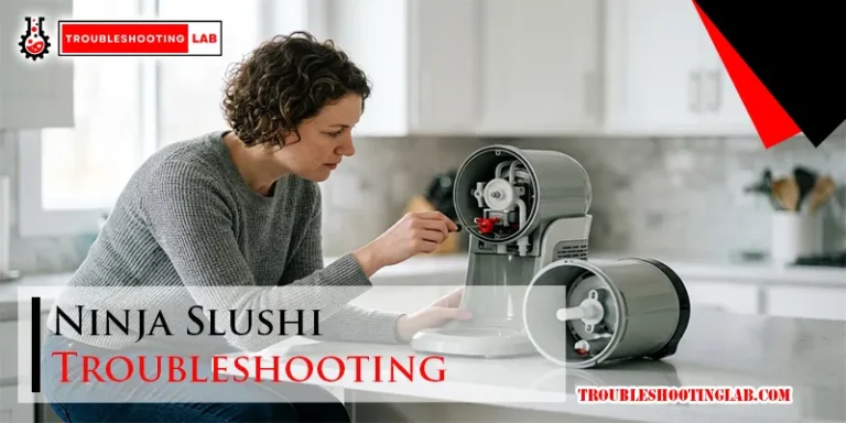 Ninja Slushi Troubleshooting