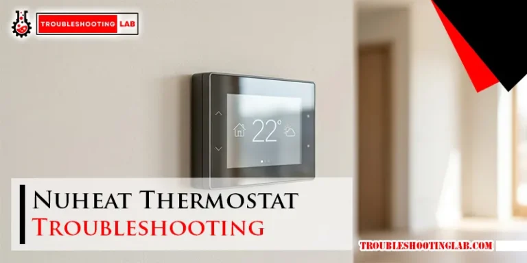 Nuheat Thermostat Troubleshooting