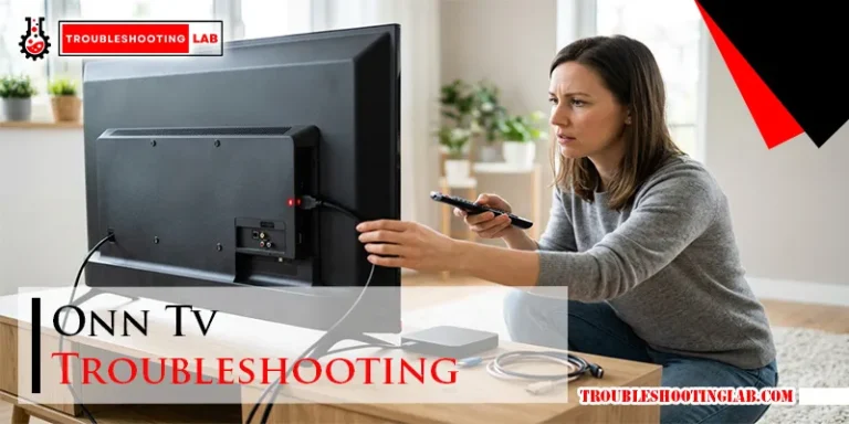 Onn Tv Troubleshooting