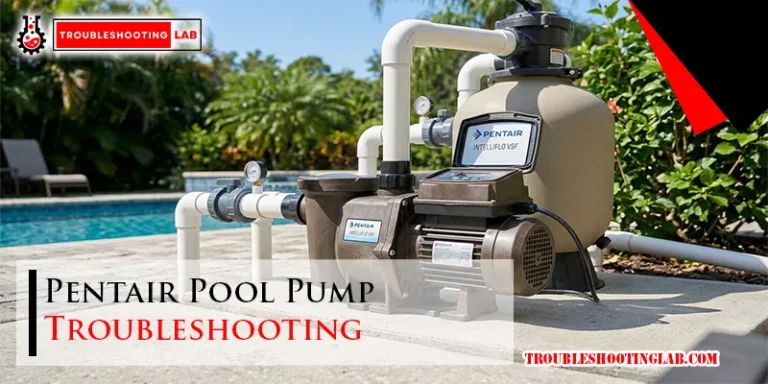 Pentair Pool Pump Troubleshooting