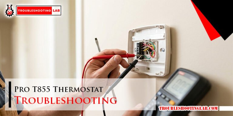 Pro T855 Thermostat Troubleshooting