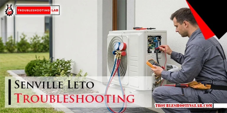 Senville Leto Troubleshooting
