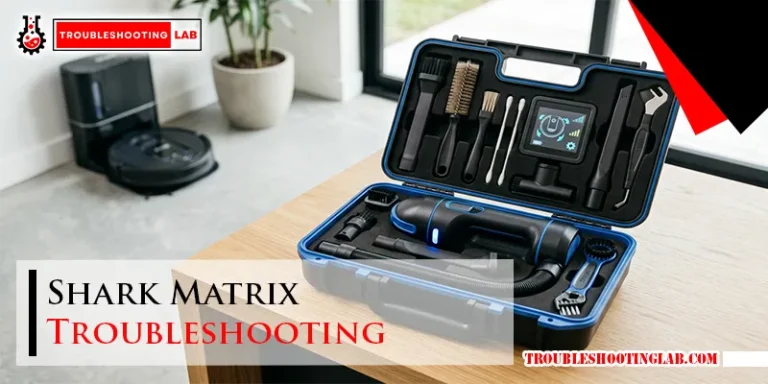 Shark Matrix Troubleshooting