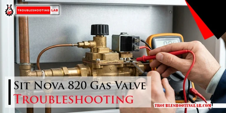 Sit Nova 820 Gas Valve Troubleshooting
