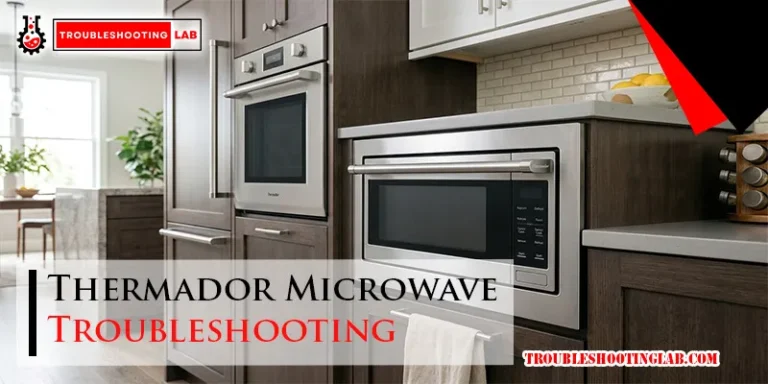 Thermador Microwave Troubleshooting