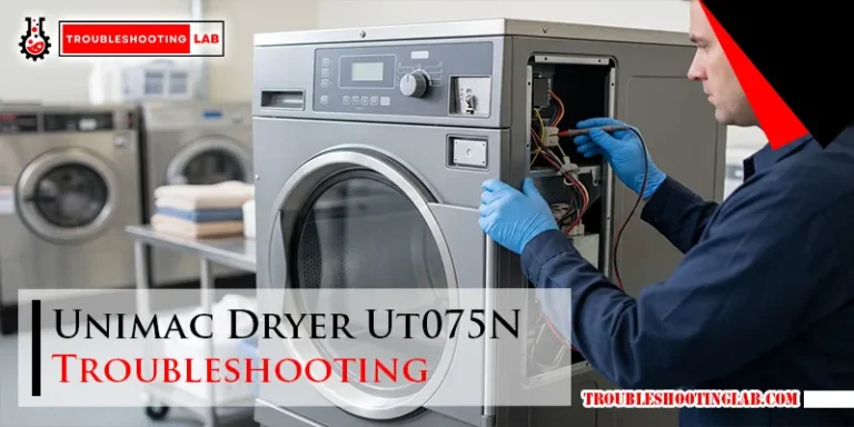Unimac Dryer Ut075N Troubleshooting