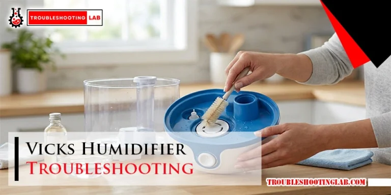 Vicks Humidifier Troubleshooting