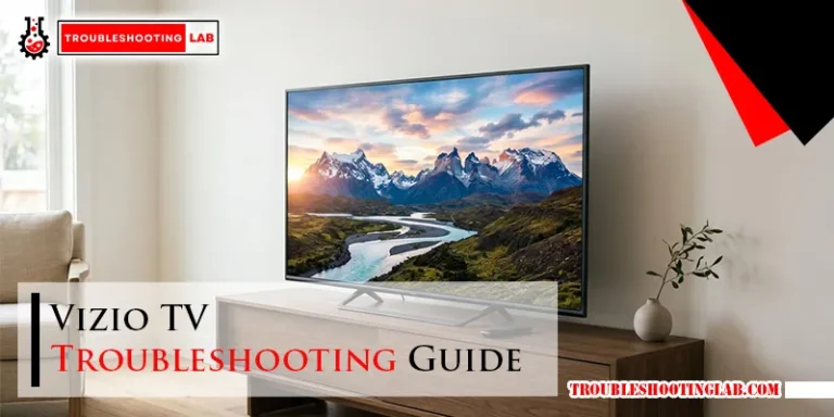 Vizio TV Troubleshooting Guide