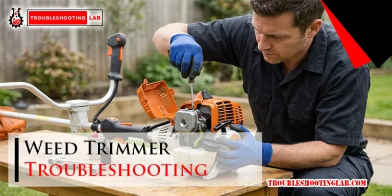 Weed Trimmer Troubleshooting