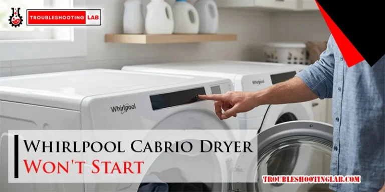 Whirlpool Cabrio Dryer Won't Start