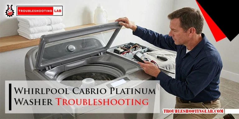 Whirlpool Cabrio Platinum Washer Troubleshooting