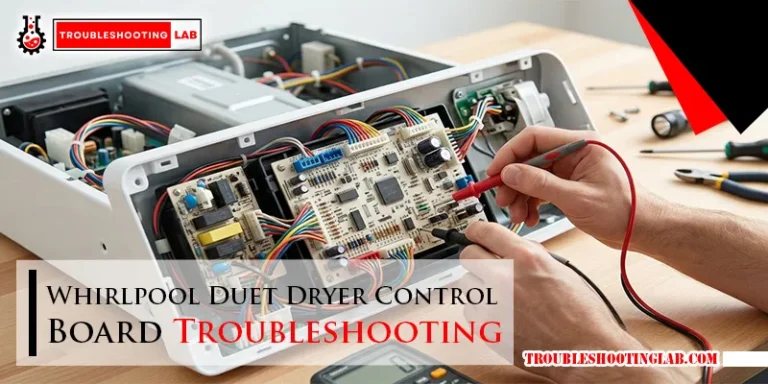 Whirlpool Duet Dryer Control Board Troubleshooting