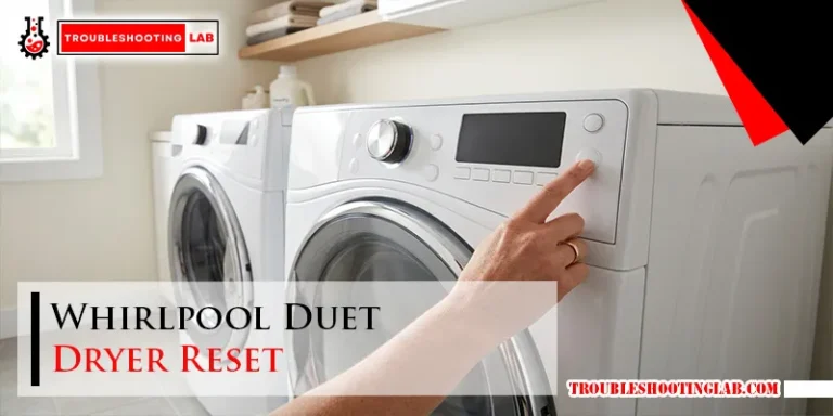 Whirlpool Duet Dryer Reset
