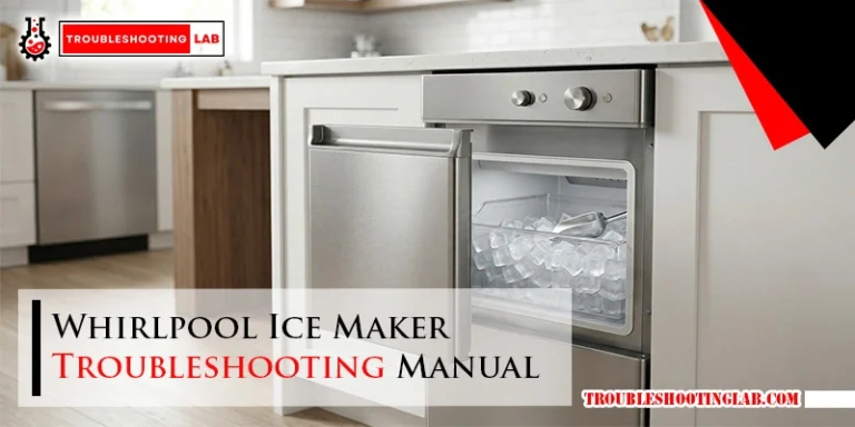 Whirlpool Ice Maker Troubleshooting Manual