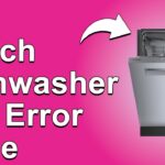 Bosch Dishwasher E61 02 Troubleshooting