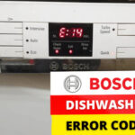 Bosch Dishwasher Troubleshooting Codes