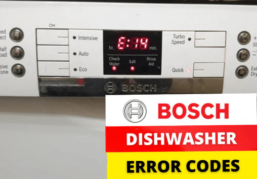 Bosch Dishwasher Troubleshooting Codes
