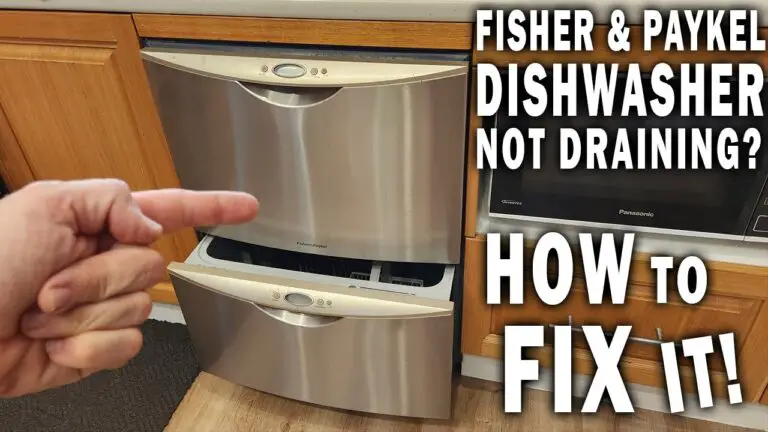 Fisher & Paykel Dishwasher Troubleshooting