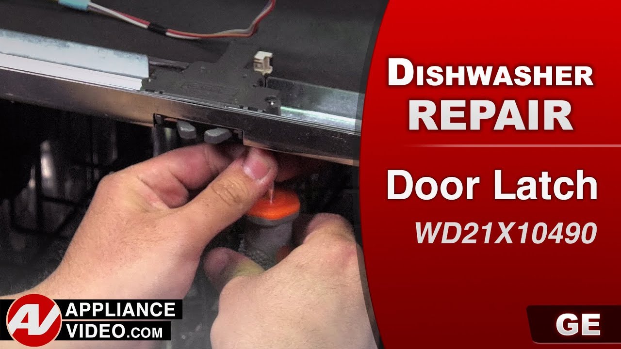 Ge Dishwasher Door Latch Troubleshoot