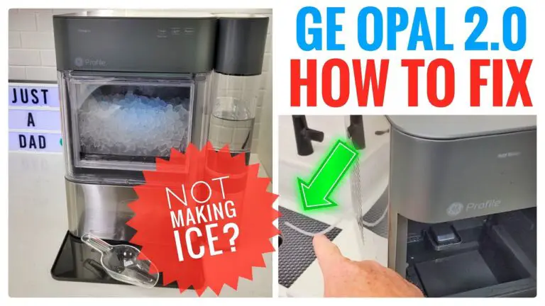 Ge Profile Opal Ice Maker Troubleshooting