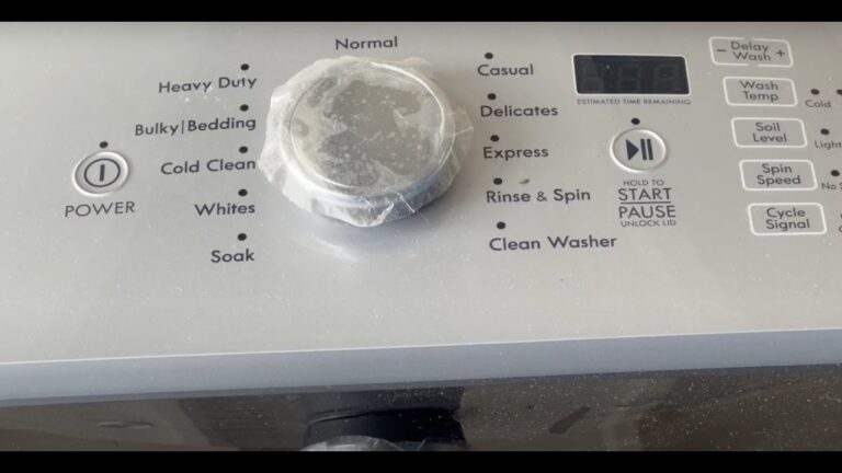 Kenmore Series 600S Washer Troubleshooting
